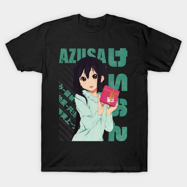 K-ON ! - Azusa Nakano T-Shirt by Recup-Tout